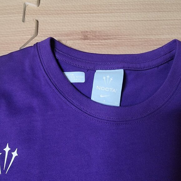 Nike x NOCTA Short Sleeve T-Shirt DM1724-510 Size Men's Small - Picture 7 of 9